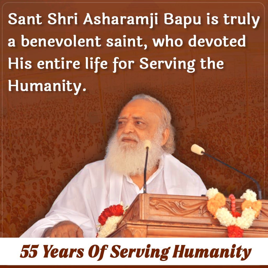 #धर्म_रक्षक_संत Sant Shri Asharamji Bapu ji raised Awareness of the almost endangered Sanatan culture and revived it. 14 Feb Bapu ji hoisted the flag of Sanatan Dharma by blowing the conch shell of ParentsWorshipDay. Due to which the entire world will always be indebted to him.