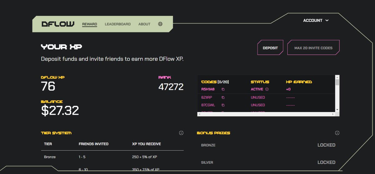 3626hammad's tweet image. Fresh new codes for #dflow
Get the craziest rewards of all time🤑
1. T1H3SN
2. 87CGWL
3. 28K87I
4. IX0M6D
5. 6PE5ER
6. EK37BR
7. U6IEG0
8. RUFR5D
9. 0EC8R7
10. W6MHIZ
Dm for queries 📥
#dflowcode #dflow.net #airdrop #reward