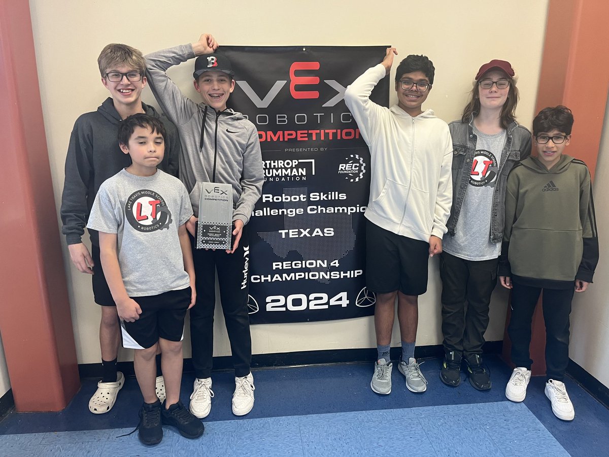 LTMS Robotics team: Regional Champions who are heading to the World Championship 🏆