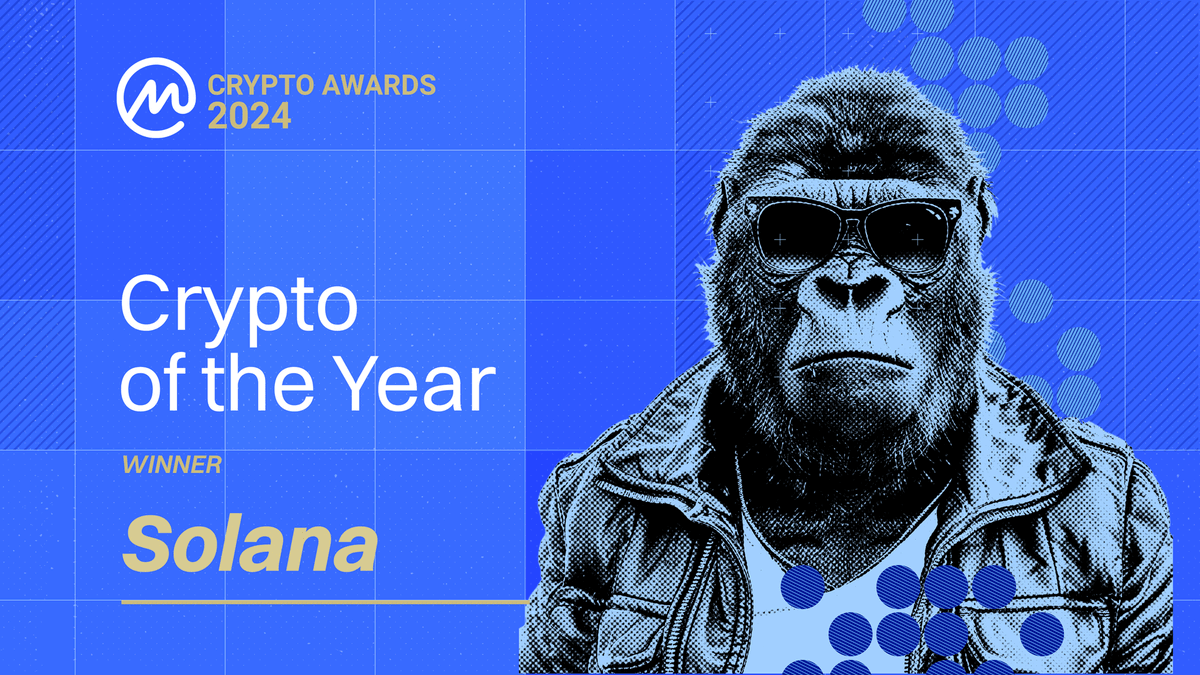 🏆 Crypto of the Year - <a href="/solana/">Solana</a>

Awarded Crypto of the Year 2024 by CoinMarketCap, Solana is recognized for its technological advancements and strong community support.