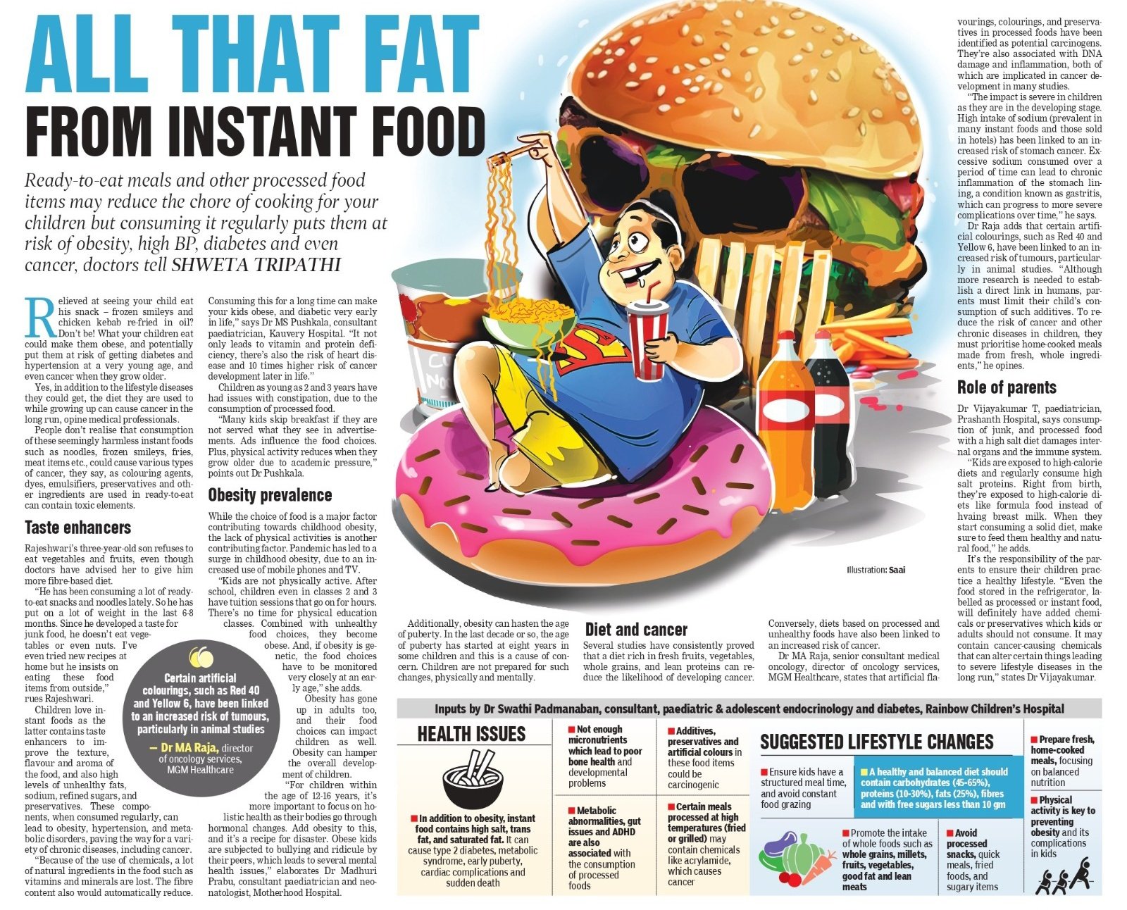 DT Next on X: Don't compromise on your child's #health! #Medicalexperts  warn against regular #consumption of instant #foods citing risks of  #obesity, #diabetes, #hypertension &even #cancer.To know hidden dangers in  #processedsnacks, read