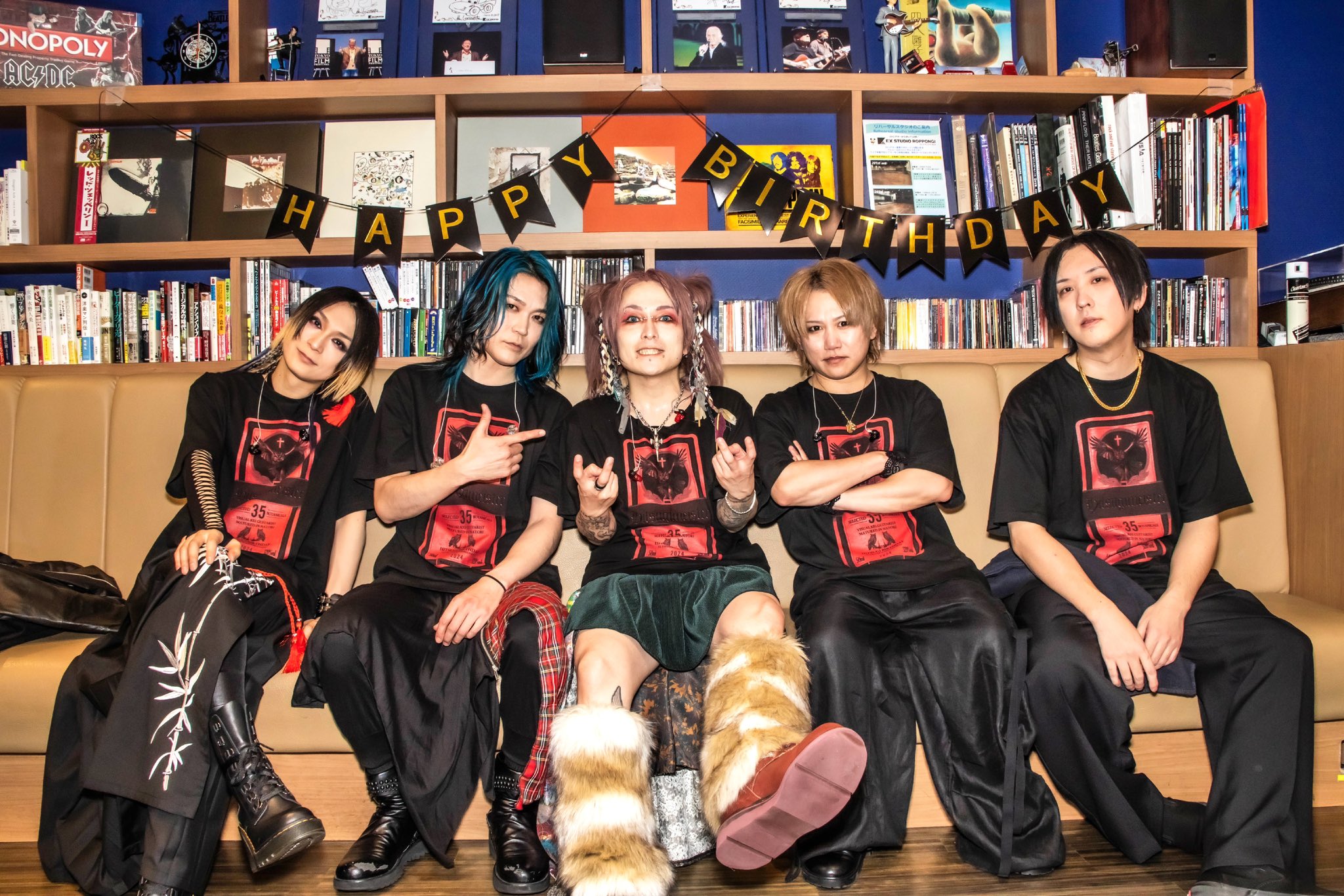 NIGHTMARE YOMI うちわ 写真集 他8点 NIGHTMARE TOUR 2025 回生天下大暴走05/47 📍 Live@ Aomori