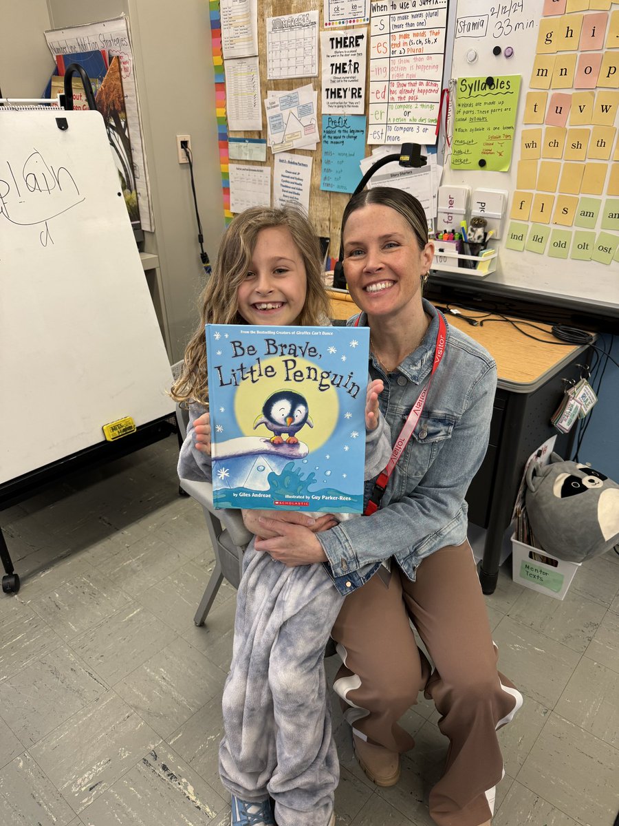 2nd grade loves having guest readers! Happy Read Across America Week!!! 📚❤️