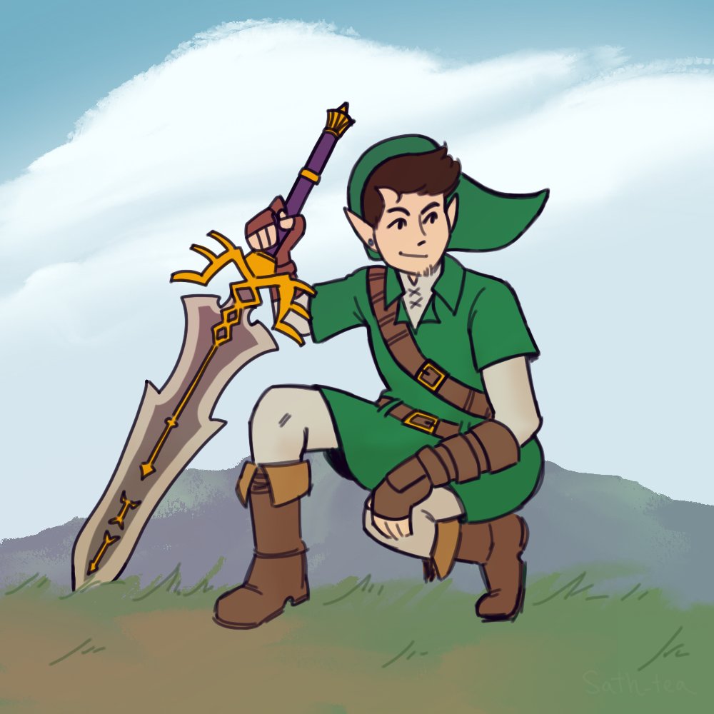 You are so talented <a href="/thea_sath/">Sath</a> ! 

As someone who grew up playing Zelda: Ocarina of Time, this hits me right in the feels 🥲