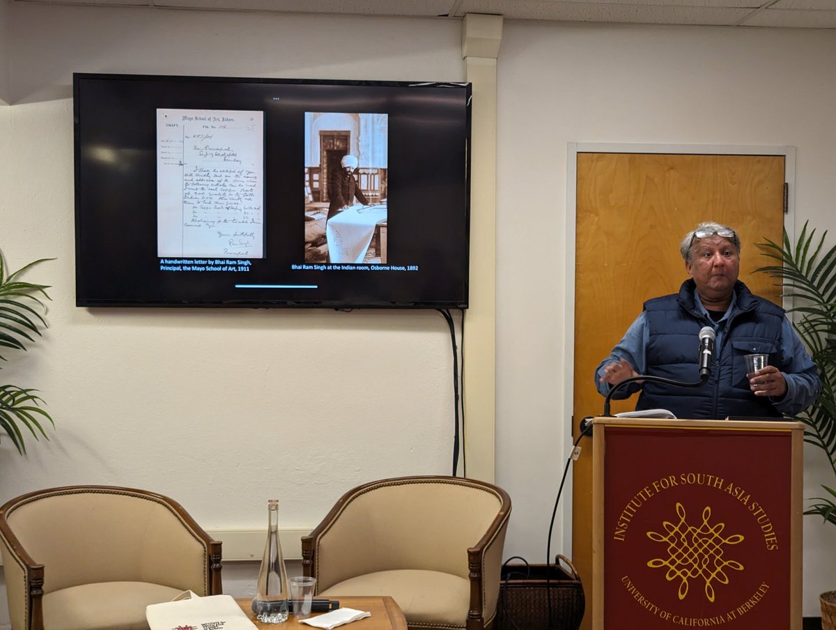 jvalaaa's tweet image. Blown away by Nadeem Omar Tarar&apos;s talk today at the South Asian Institute at Cal - can&apos;t wait to read his new book: Colonial and National Formation of the National College of Arts, Lahore, circa the 1870s-1960s: Descripting the Archive.