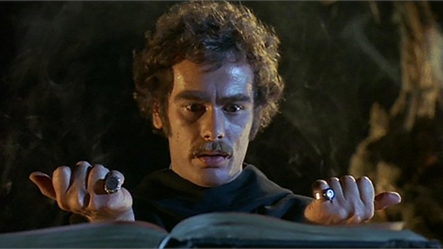God, I love Stockwell in the totally loopy DUNWICH HORROR. The 'stache is the best.