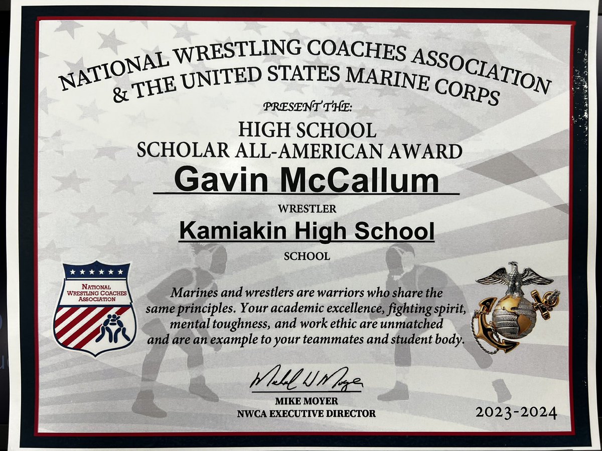 CoachThreeBilz (@coach3bilz) on Twitter photo Awesome ending to your career son! 6th at state, 2nd team all-conference, Academic State Champion, National High School Scholar All-American. Couldn’t be prouder <a href="/GavinMcCallum5/">Gavin McCallum</a> . You are an extraordinary example of what a successful scholar-athlete is. Go do great things! Awesome ending to your career son! 6th at state, 2nd team all-conference, Academic State Champion, National High School Scholar All-American. Couldn’t be prouder <a href="/GavinMcCallum5/">Gavin McCallum</a> . You are an extraordinary example of what a successful scholar-athlete is. Go do great things!