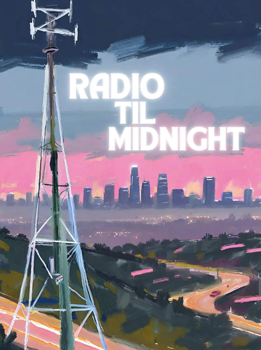 RADIO TIL MIDNIGHT 
After making a discovery at a vintage record store, a nostalgia-obsessed musician begins an on-air affair with a mysterious radio DJ, only to discover that she’s broadcasting from 1977. 
#ScreenPit #Fea #Dr #Ro #ScreenwritingTwitter