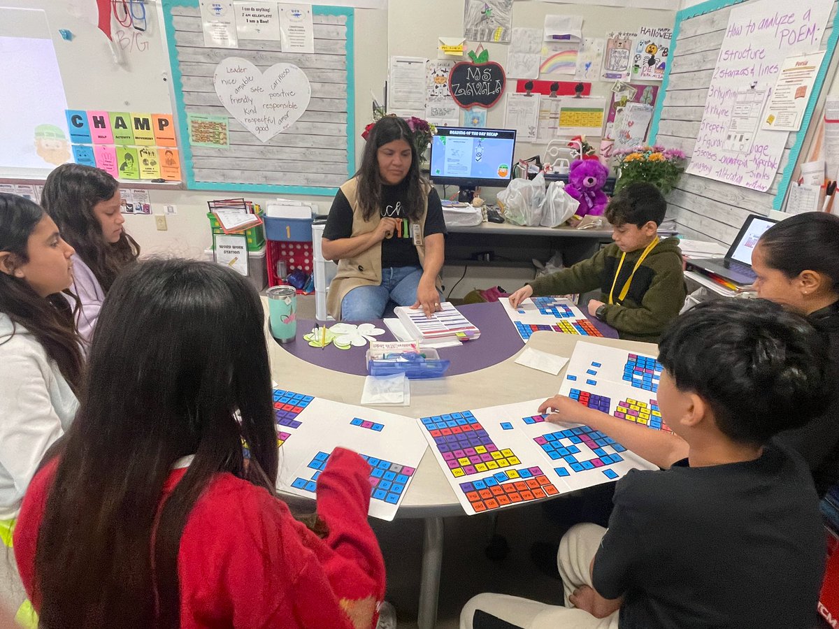 I love our Roo Staff! Fantastic small group instruction today! Math and Reading Intervention with some ECRA work! Teachers asked powerful questions to help kiddos lead the work! ❤️ #RoosRiseUp