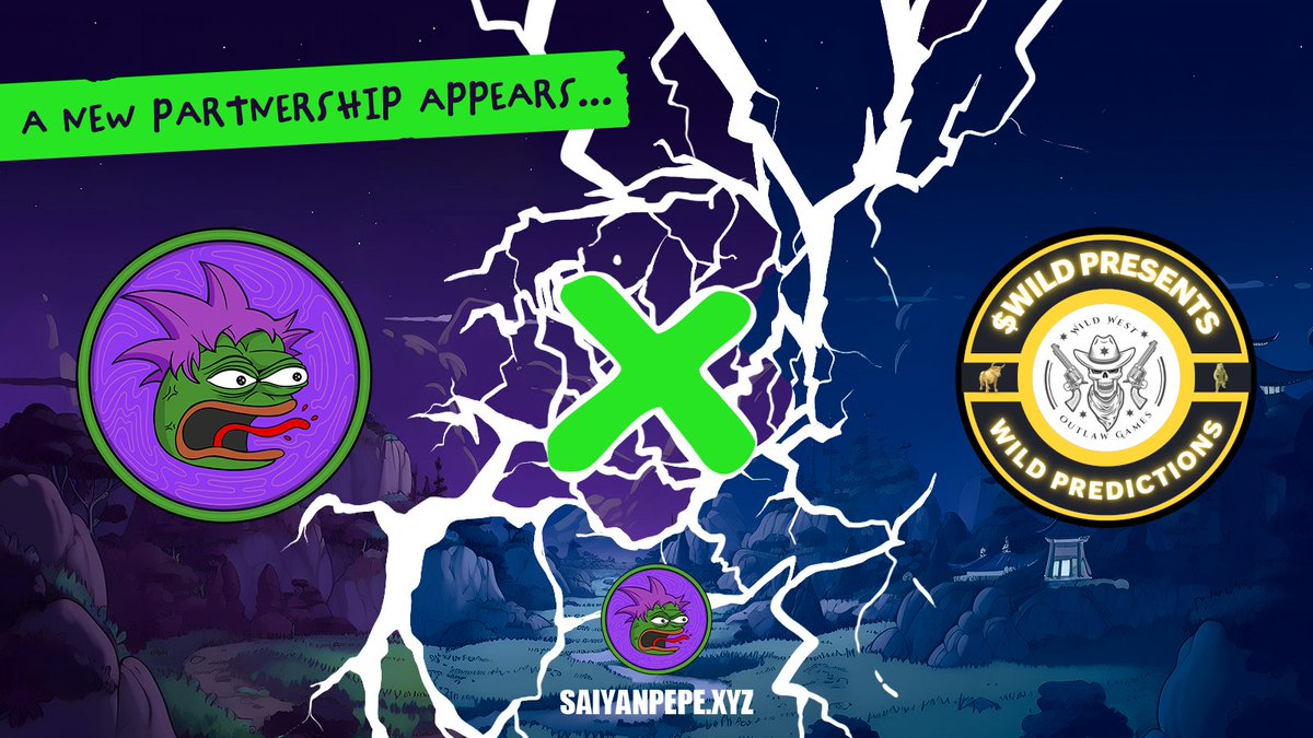 🚀🐸 SaiyanPEPE x WILD

Big news! We've teamed up with @WILDPrediction - a gas-less crypto prediction platform for $ETH &amp; $ARB, and $SPEPE is in!🌌

Who knows, maybe we'll have a WILD game night soon? Get ready fun and big wins!

#SaiyanPEPE