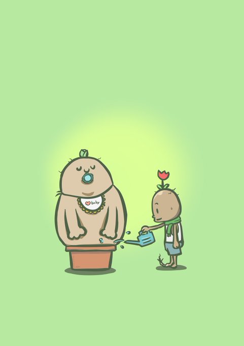 「flower watering can」 illustration images(Latest)