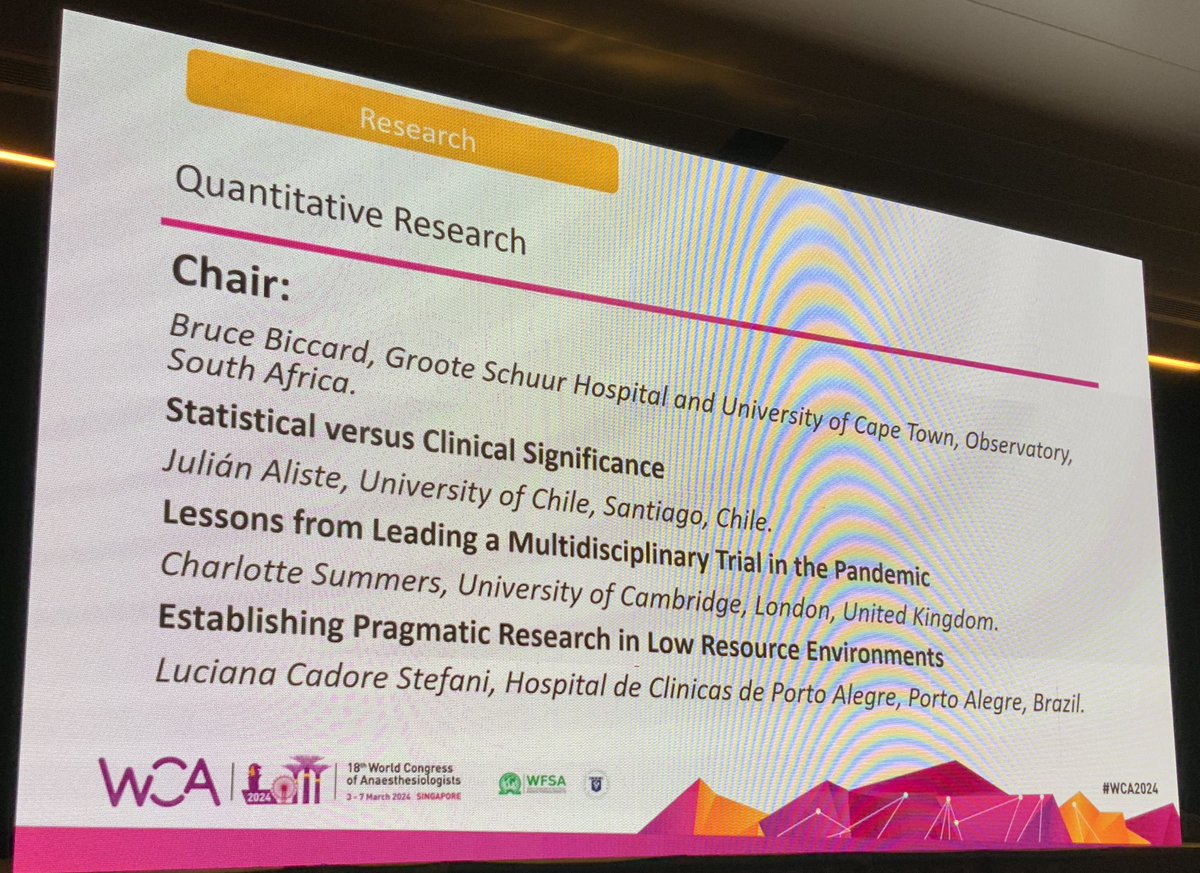 Delighted to be at #WCA2024 to share some of the learning from <a href="/HEAL_COVID/">HEAL-COVID</a> about undertaking platform trials during a pandemic.