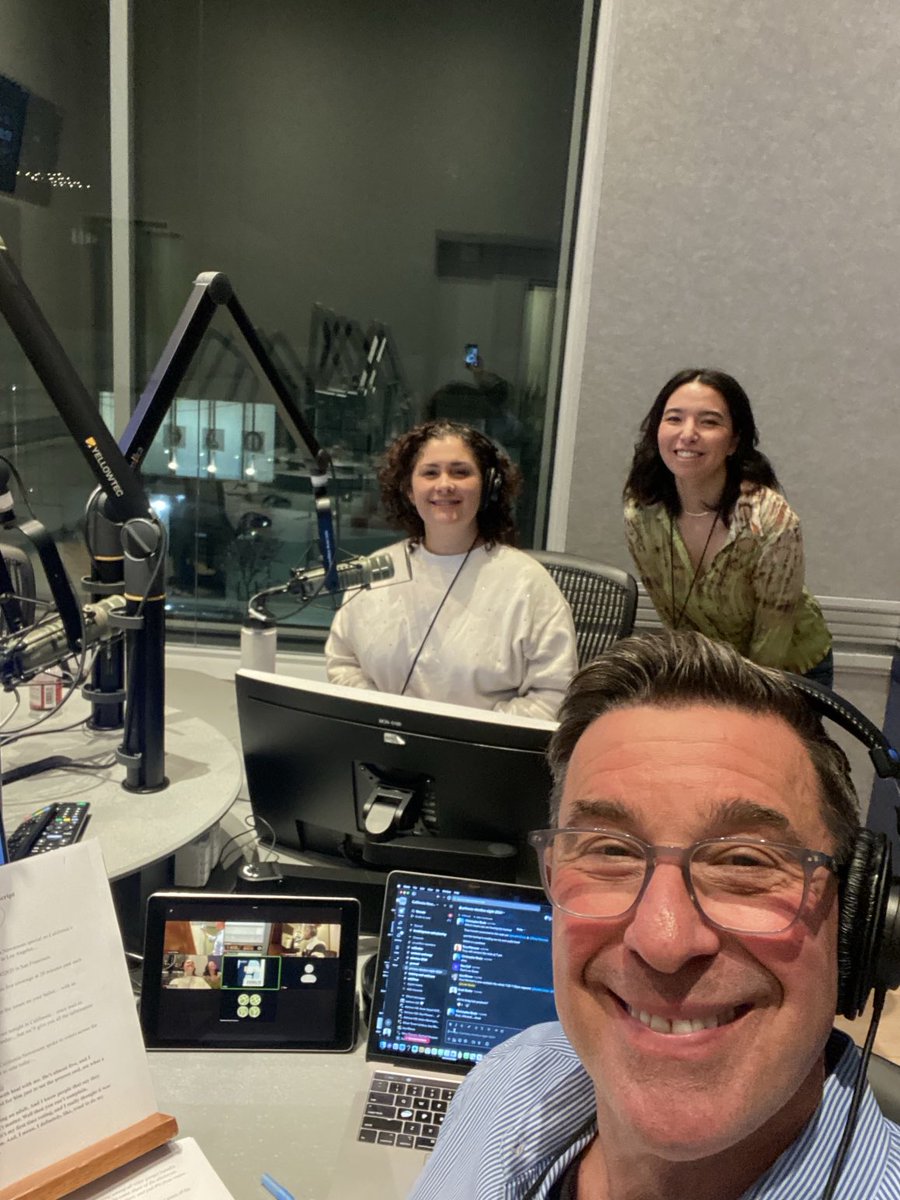 Ready to rock and roll with @KQED election coverage. With ⁦@mlagos⁩ and Izzy Bloom!