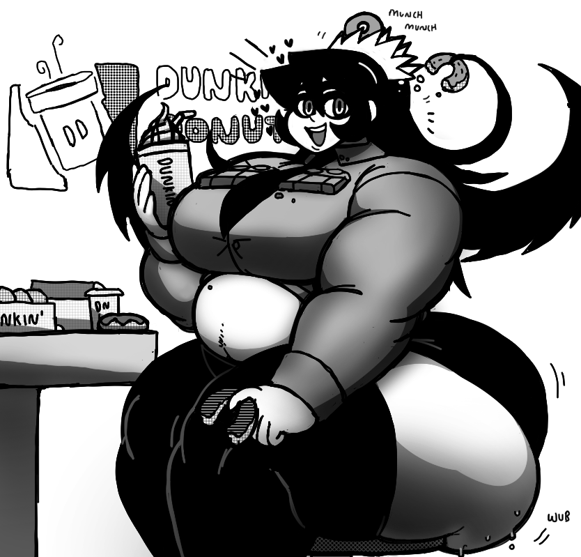 splitendssss's tweet image. filia at dunkin donuts