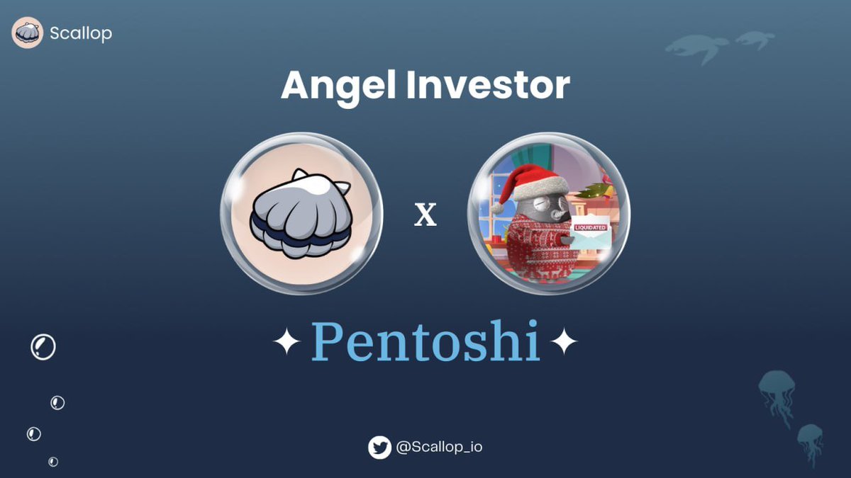 Scallop (@scallop_io) on Twitter photo Scallop🤝 <a href="/Pentosh1/">🐧 Pentoshi</a>
✨We are excited to announce <a href="/Pentosh1/">🐧 Pentoshi</a> as one of our Angel Investors!
🔔Stay tuned for more exciting updates! Scallop🤝 <a href="/Pentosh1/">🐧 Pentoshi</a>
✨We are excited to announce <a href="/Pentosh1/">🐧 Pentoshi</a> as one of our Angel Investors!
🔔Stay tuned for more exciting updates!