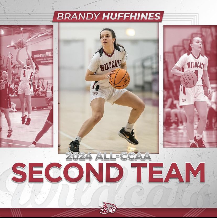 Congrats to the CCAA Defensive Player of the Year Zhane Duckett and to Makenzi Laporte, Jordan Allred and Brandy Huffhines for being named All-CCAA! 

#WildcatFamily