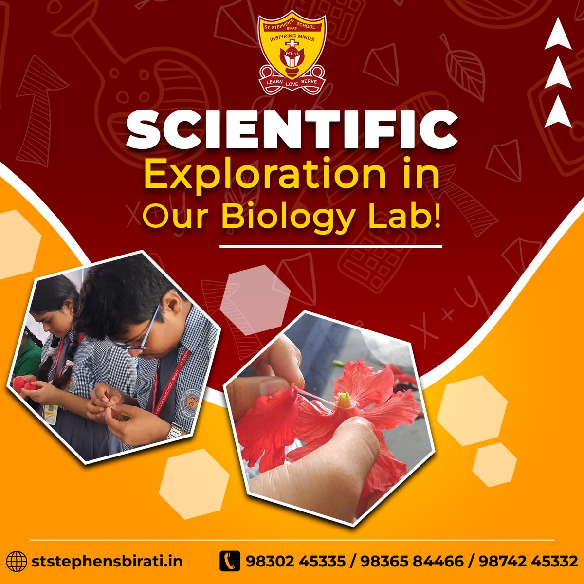 Witness our budding biologists in action as they explore exciting experiments in our biology lab. ststephensbirati.in #StStephensSchool #StStephensSchoolBirati #ICSESchool #ICSEAffiliatedSchool #BiologyLab #HandsonLearning #Stateoftheartinfrastructure #Biology