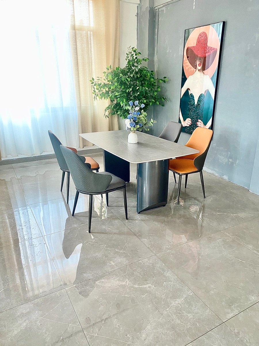 'Unveiling Nature's Perfection: The Rock Solid Dining Table, Where Beauty Is Carved in Stone! 🌿🍽️✨ #NaturalPerfection #CarvedInStone #DiningWithElegance'