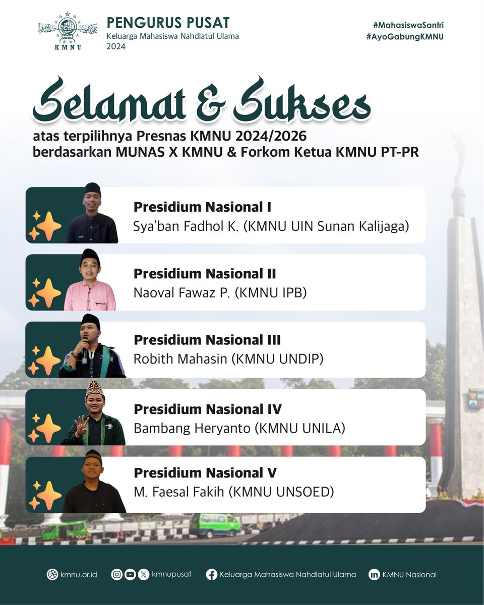 KMNU Pusat tweet media