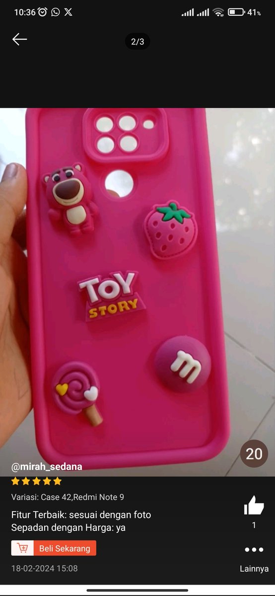 jhhhynn's tweet photo. the review
case handphone redmi

👇
https://t.co/1iZDPlROmF https://t.co/S1Ue9SiC0w