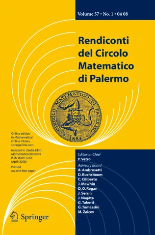 Magis1729's tweet image. Read my latest #research on #IntegrationTheory, published with @SpringerNature in &quot;Rendiconti del Circolo Matematico di Palermo Series 2&quot;