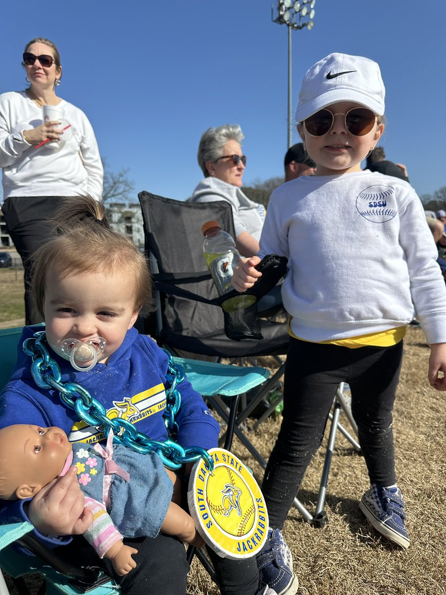 Some photos of my girl loving that coaches kid life! 💙💛🐰