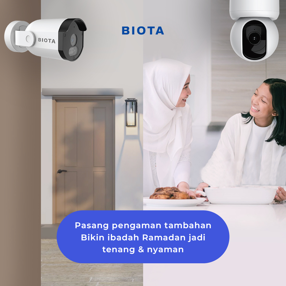 biotasmarthome's tweet image. Data menunjukkan selama Ramadan dan jelang Lebaran, angka kriminalitas cenderung meningkat. Buat mencegah kejadian yang nggak diinginkan, pasang perangkat pengaman tambahan supaya kamu bisa menjalankan ibadah lebih tenang dan nyaman.
#LifeEnhanced #Biota #RumahNyaman #RumahAman