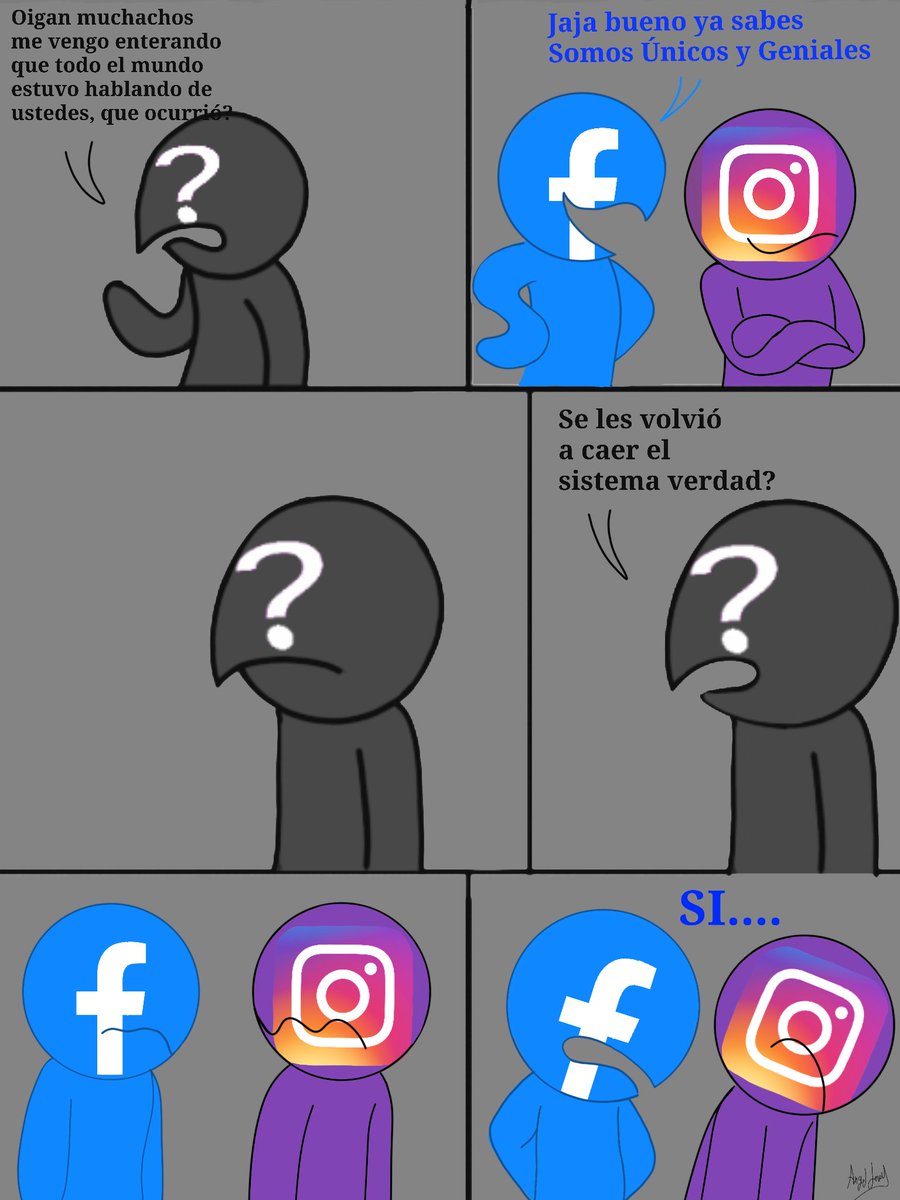 Facebook e instagram hace rato
Solo nos queda decir... Que Paso amiguitos? XD
#RanasCompany #HombreInternet #facebookdown #instagramdown