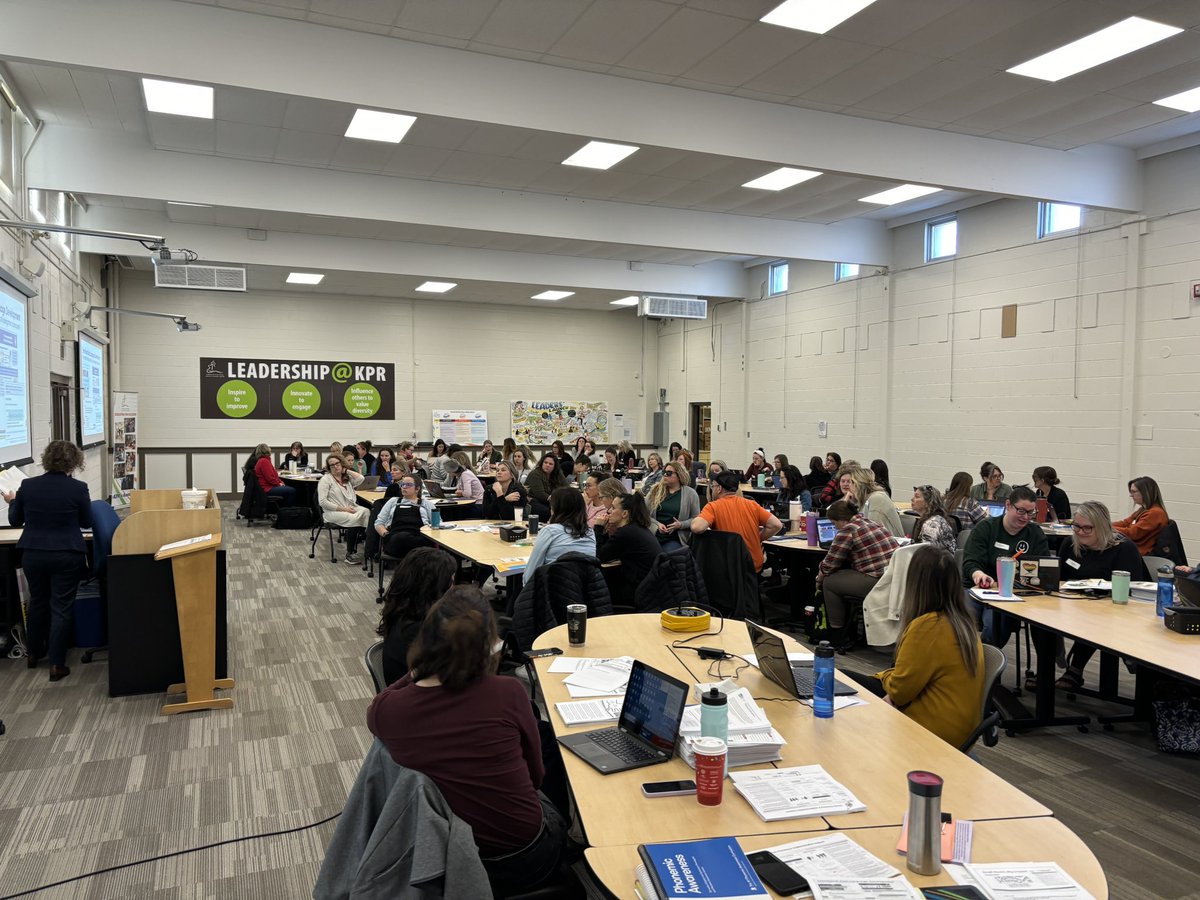 What a day of learning with K teams from across <a href="/kprschools/">KPRDSB</a>! Educators engaged in new learning, consolidated &amp; applied existing learning &amp; considered how we can create conditions where foundational language learning is systematic &amp; explicit in the Kindergarten context.#WeAreKPR