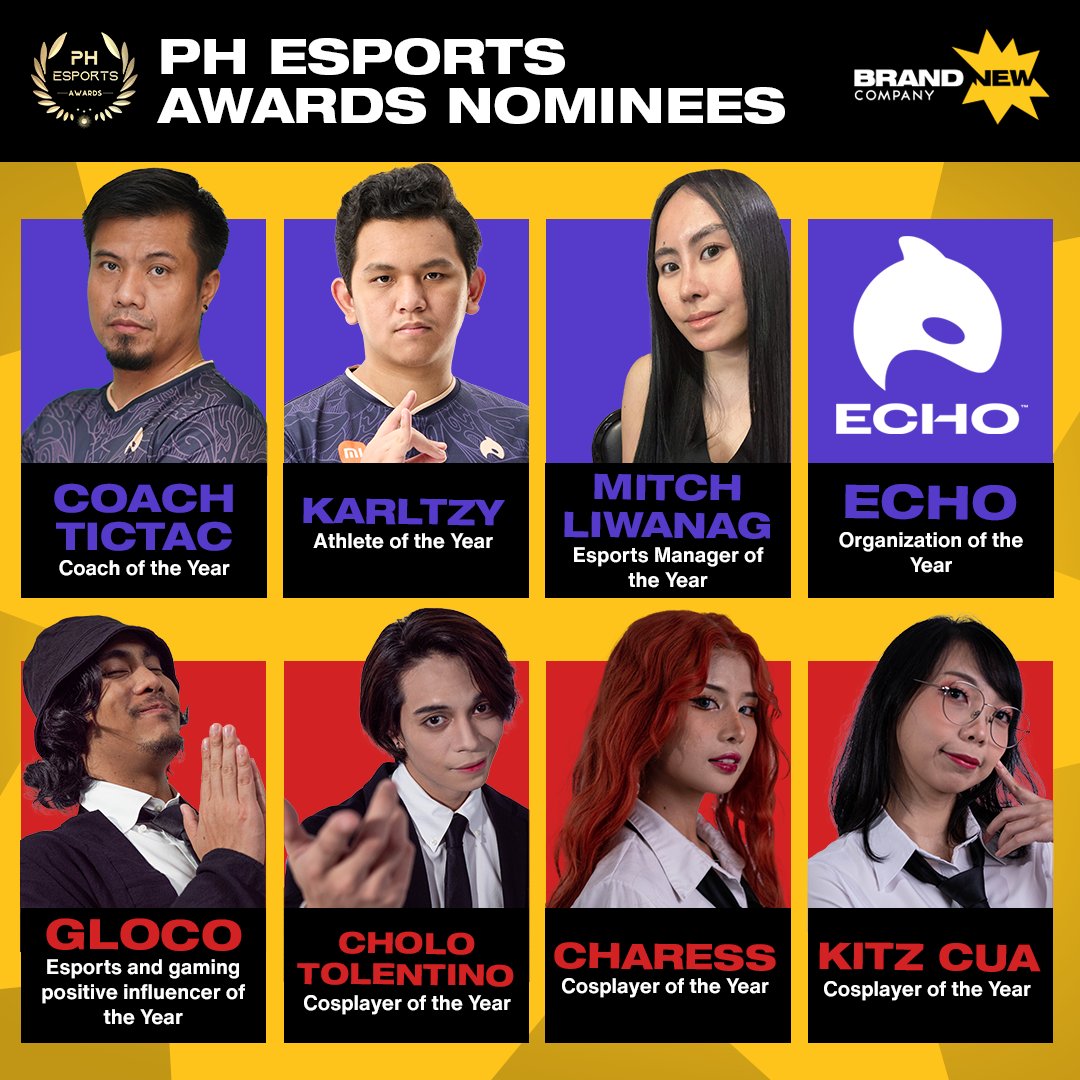 It’s that time of the year to empower our esports athletes, gaming, and cosplay icons – It’s NEW or never! 💥

<a href="/phesportsawards/">PH Esports Awards</a>