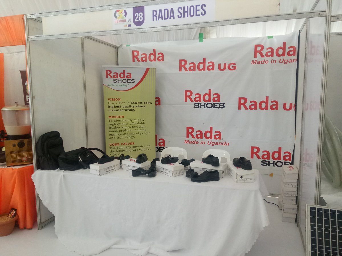 RadashoesUg's tweet photo. We are live at the @Ugeu2024 Business Conference pitching, showcasing and discussing sustainable footwear for Uganda. https://t.co/YwDQx0r9mF
