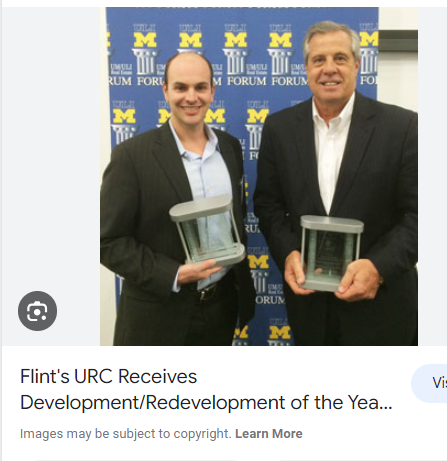 @Rob810 Sometimes it's good to put a name on a face. The fellow on the left in nepotism great grand baby of C.S. Mott. The other guy got rich hording aids medications. That's who controls Flint. #Uptown