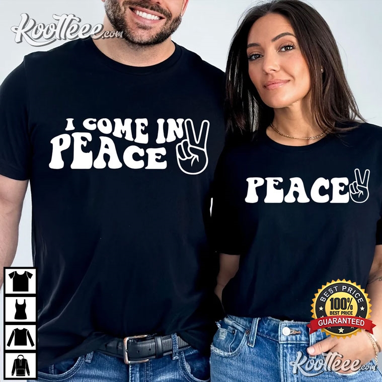 jhays1192987's tweet image. Peace Funny Matching Couple Shirts #Peace #MatchingCouple #koolteee koolteee.com/product/peace-…