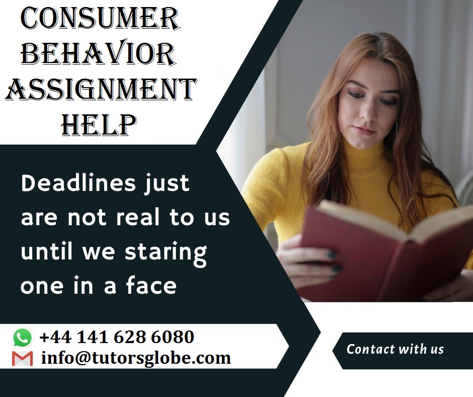 TutorsGlobe's tweet image. Are you stuck with your consumer assignments? Need urgent help? The best Consumer Behavior Assignment Help is just a click away! #ConsumerBehaviorAssignmentHelp #PurchasingPatterns #ProblemRecognition #BrandChoice #SocialMarketing #CompensationManagement
#BusinessDevelopment