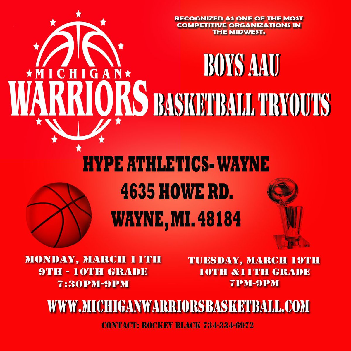 Michigan warriors aau basketball tryouts for high schools boys. Come play with some of the best in one of the best circuits in the country NY2LA