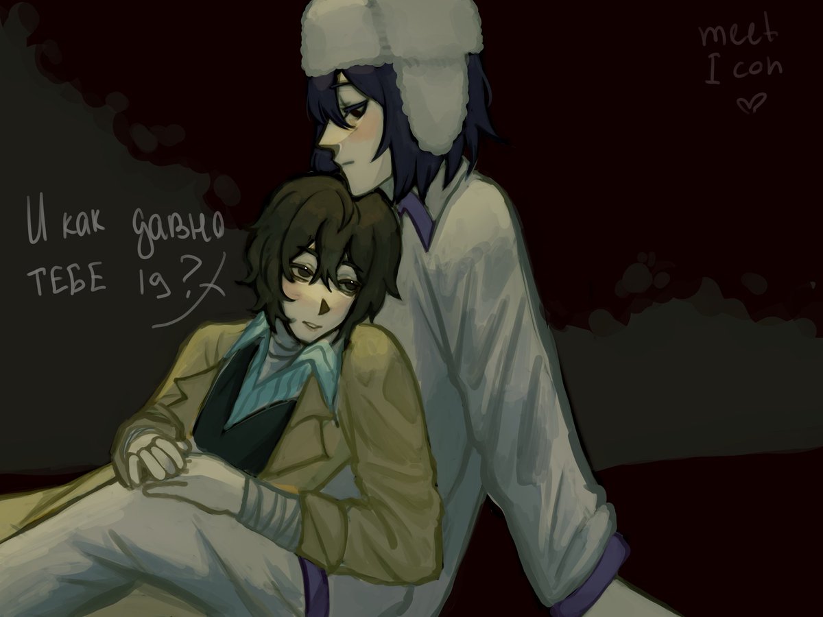 meeetIcon's tweet photo. "And how long have you been 19 years old, Fyodor?"
"Twilight" - bsd edition.
#bsd #fyodorbsd #fyozai https://t.co/U1dAtzoSYG