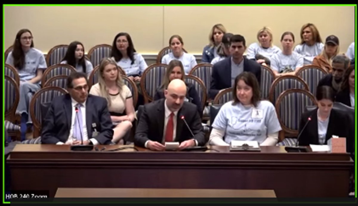 Thank you to @ACCMaryland Gov-elect Dr. Sammy Zakaria @sxz110 and Dr. Stephen Pollock for your powerful testimony today in favor of HB1388, which would end physician non-competes in Maryland. @MedChiupdates gave strong support. Appreciate @TerriHillMD for sponsoring!…