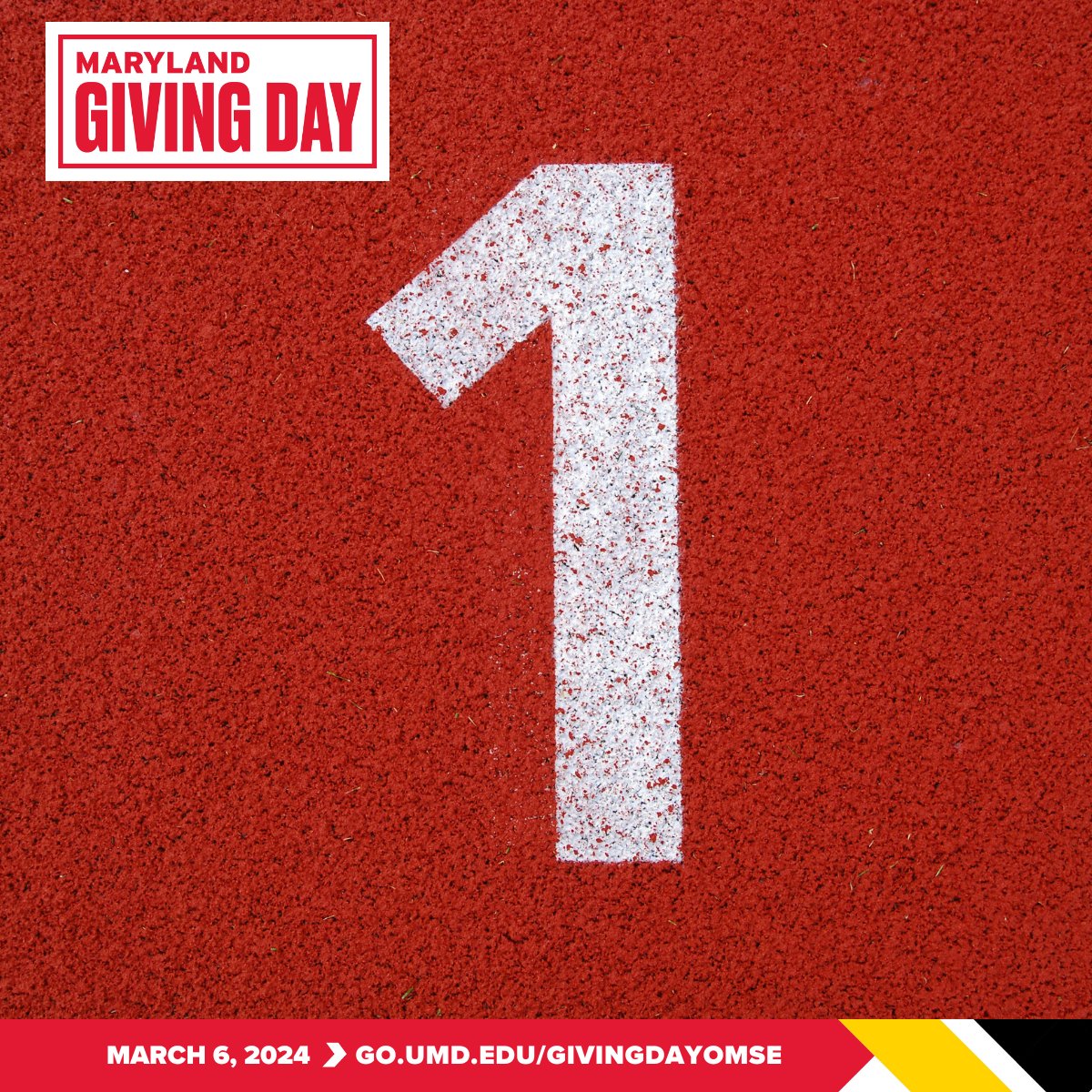 UMDOMSE's tweet photo. Be the FIRST to make a difference this #GivingDayUMD on March 6! Your donation to @umdomse at #UMD supports diverse students' dreams. Clock starts ticking at midnight! Let's create opportunities together! Donate: https://t.co/gOhGqwebVM #SupportDiversity https://t.co/U6wS1b16wr