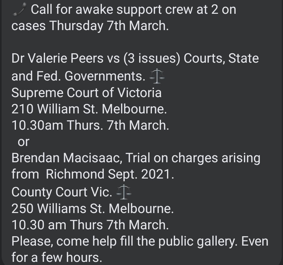 Call out for support. Please get to one if you can.
#BecFreedom #BeyondTheDeceptions #fyp #FreedomFightersUnite #PatriotsWithoutBorders