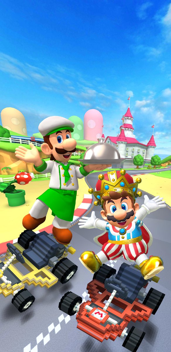 The Mario Tour, featuring the course DS Mario Circuit, starts today in #MarioKartTour!