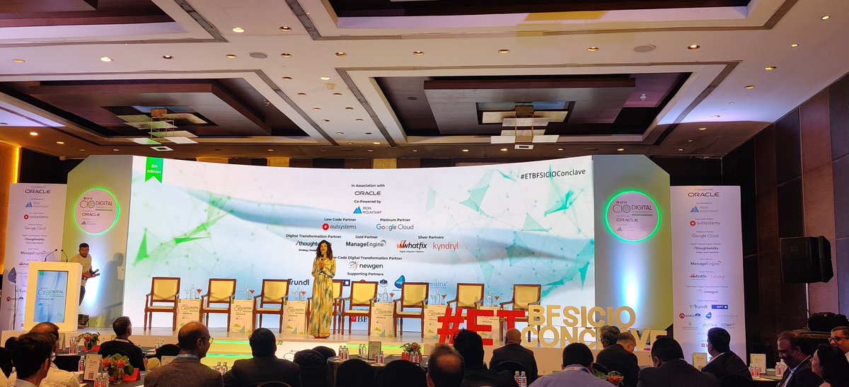 usharmaa999's tweet image. Looking forward for discussion on AI, ML, and Automation, and focus on how digitisation is no longer confined to the tech department but is an integral part of the business.
#ETBFSICIOConclave @etbfsi