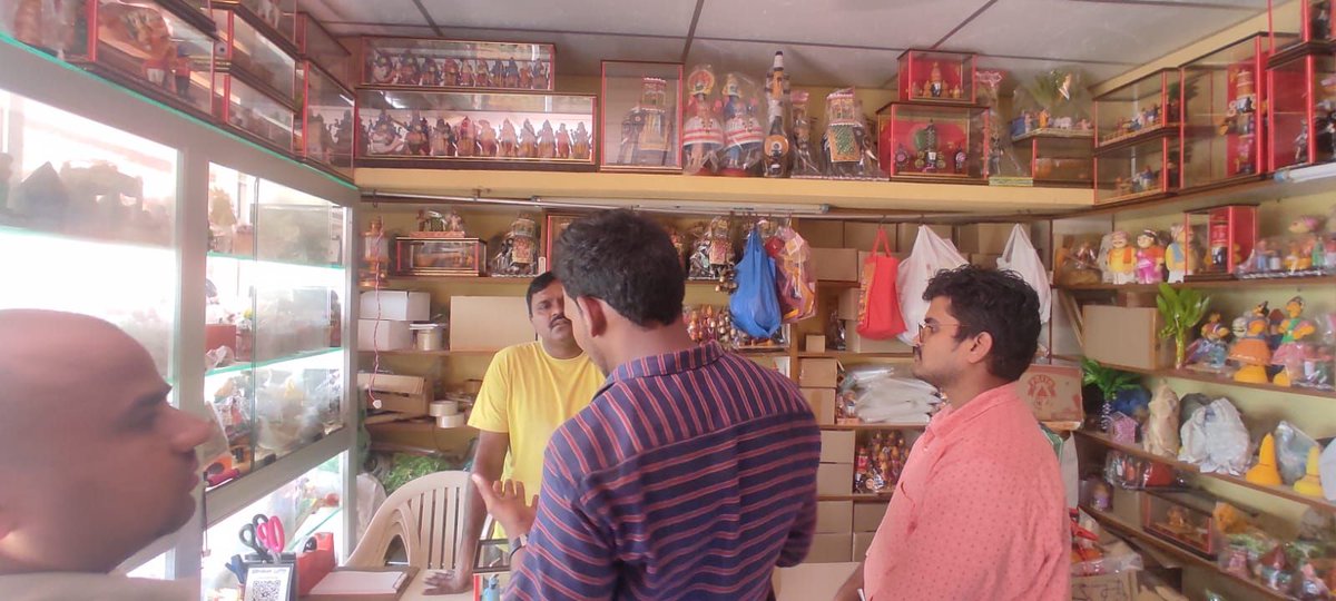 ACIC recently organised an outreach at Kondapalli village, home to the skilled artisans crafting the renowned 'Kondapalli Bommalu' wooden idols/toys!