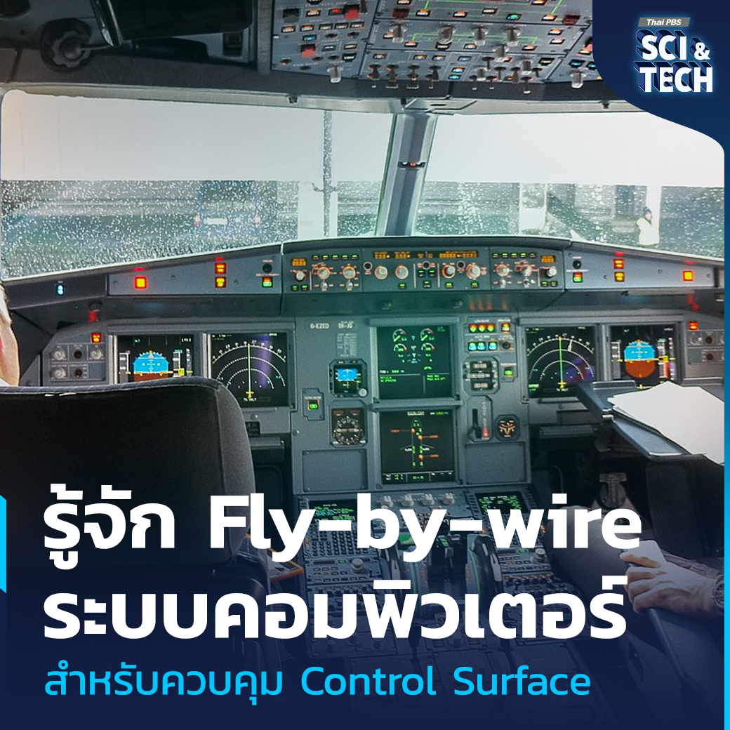 ThaiPBSSciTech's tweet image. ในอดีต #แพนบังคับ (#ControlSurface) หรือ #ระบบควบคุมเครื่องบิน เช่น #ปีกแก้เอียง (#Aileron) #หางเสือ (Rudder) และ #ปีกยก (Elevator) ซึ่งจำเป็นต่อการควบคุมทิศทางของ #เครื่องบิน ถูกควบคุมด้วยการกระทำโดยตรงของ #นักบิน

📌อ่านต่อ : thaipbs.or.th/now/content/889

“รอบรู้ ดูกระแส ก้าวทันโลก”…