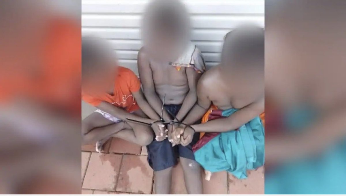 That a man felt comfortable tying up 3 Aboriginal children aged 6,7 &amp; 8 for swimming in a pool shows the level of racism still pervasive in our community that enabled these children to be treated like animals. Aboriginal children are forever denied the chance to just be kids too.