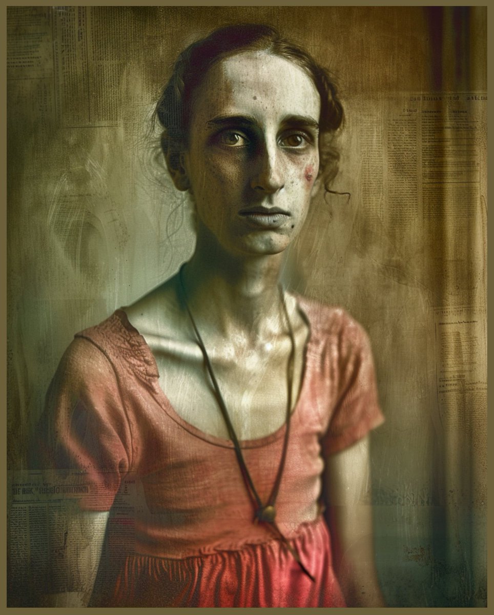loveinadoorway's tweet photo. #UnusualBeauties #OddlyBeautiful #PeculiarPortraits #EmbraceTheUnique Hi Dolma! Here is another oddly beautiful portrait of a teenage girl from me. I hope she also fits in with your lovely new community! https://t.co/oT8SSe6iPm
