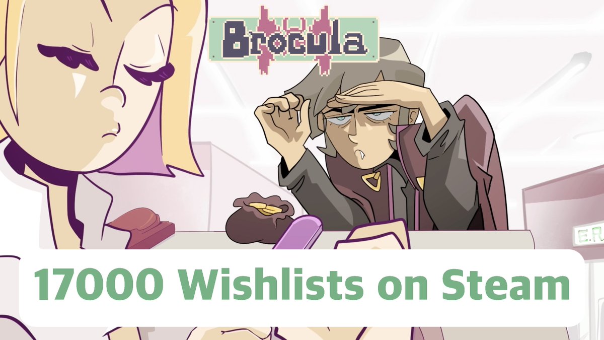broculagame's tweet photo. This news is just crazy. Brocula just crossed 17k wishlists on Steam. Thank you for all the love and support.

#brocula #steam #xbox #indiegame #madeinindia https://t.co/VYqNhvALhK