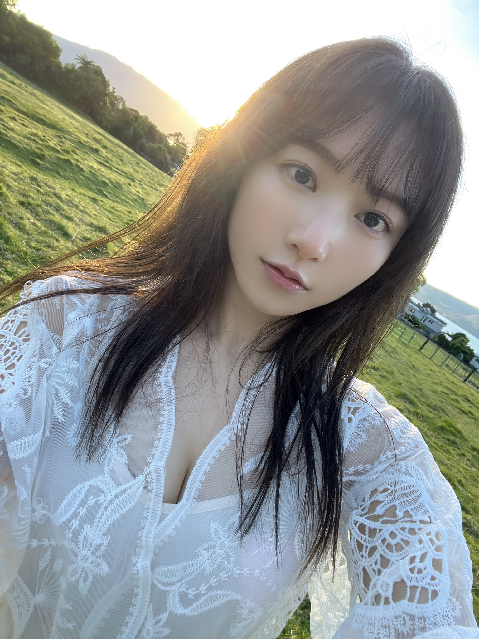 青山なぎさ1st写真集「Nagisa」プレゼント企画 オリジナルマグカップ タレントグッズ