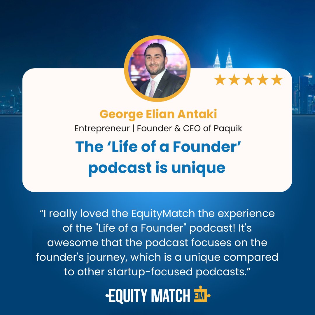 EquityMatch brilliance in snippets! 💡 Hear from our great founders !  #FounderSpotlight #positivereveiws #equitymatch