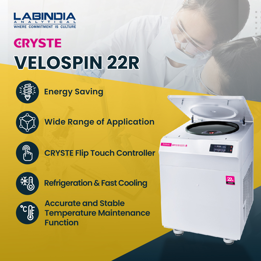 labindiaLife's tweet image. Excited to share the amazing features of the Cryste VELOSPIN 22R, a high-speed floor-top centrifuge by Labindia.

🌐 labindia-analytical.com/product/life-s…

#Labindia #labindiaanalytical #labindiaanalyticalproduct #lifescienceproducts #lifescience #cryste #velospin #velospin22r