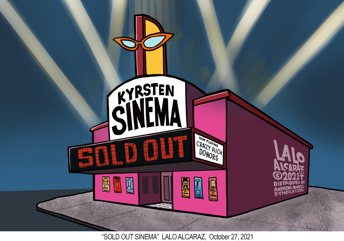 Adios Kyrsten 'Sinema'!